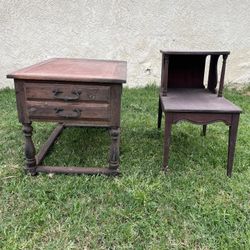 Wood Side Tables 