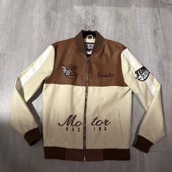nascar leather jacket