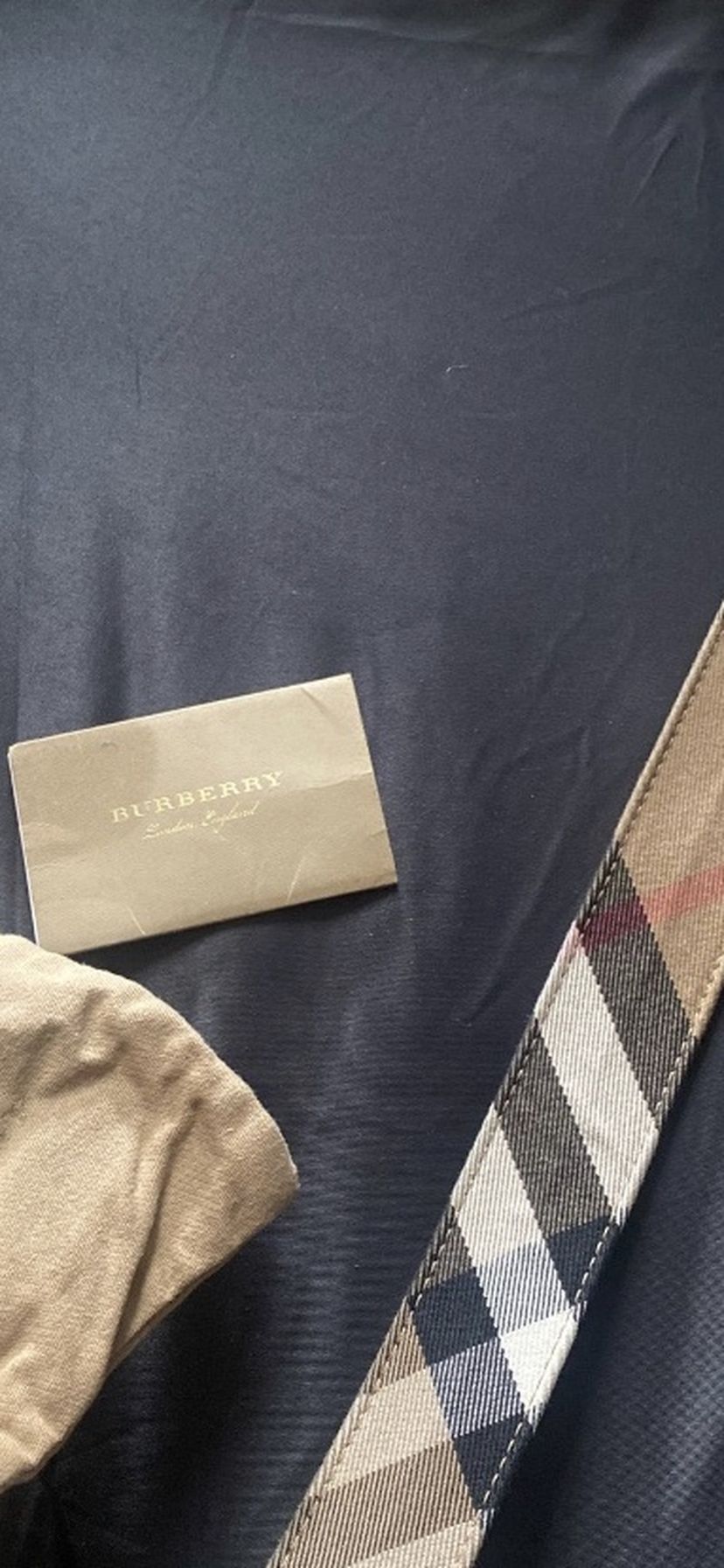 Burberry Belt Size 34