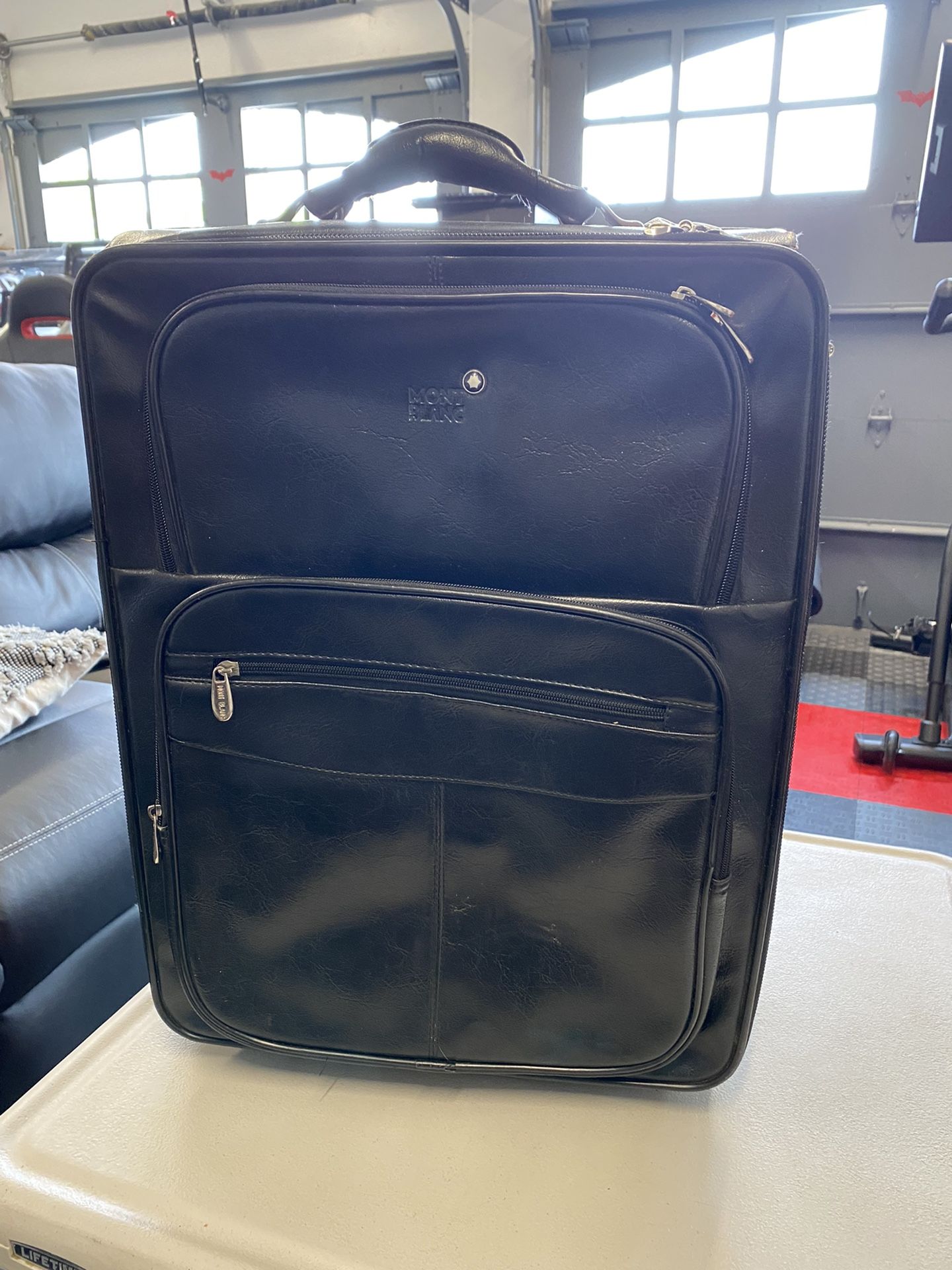 Montblanc Travel Carryon Leather Bag