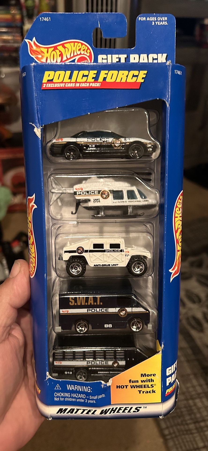 HOT WHEELS POLICE FORCE PACK
