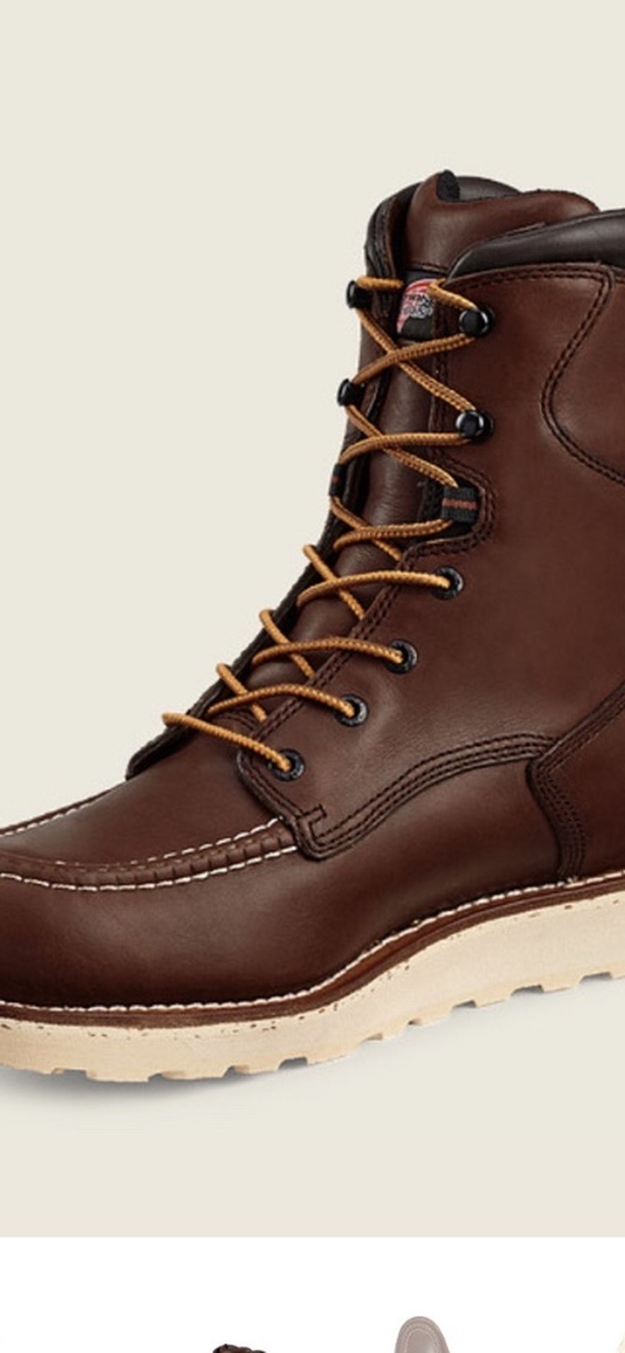 Traction Tred Redwing Resole Cost Red Wing Traction Tred 405 Moc