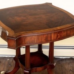 Antique Mahogany Side Tables (Pair) - Must Sell by 4/18