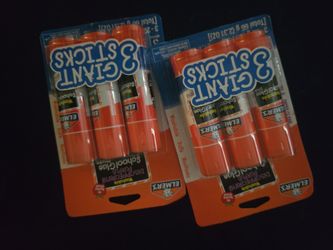 New 3 pack giant glue sticks