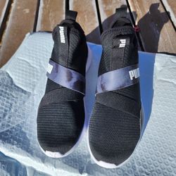 New PUMA SOFTRIDE SLIP-ON WINTER SKY size  8.5