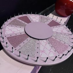 Pink spin Wheel