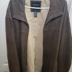 Pronto Uomo Lambskin Leather Jacket Mens 4XLT 