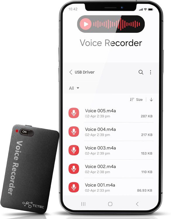 NEW - 64GB Digital Voice Recorder 