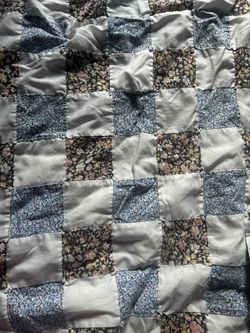 Twin Size Hand Made Quilt