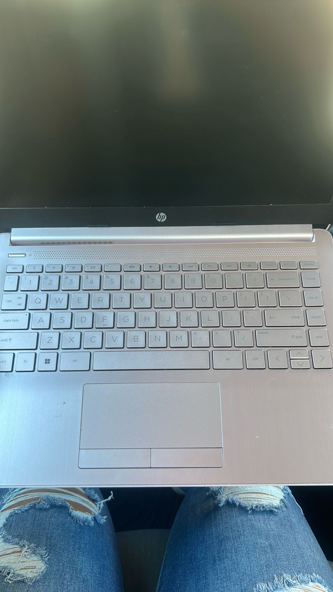 HP 14 inch HD Windows Laptop Intel Processor N150 4GB RAM 57GB UFS Tranquil Pink