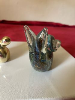 Blown glass snail