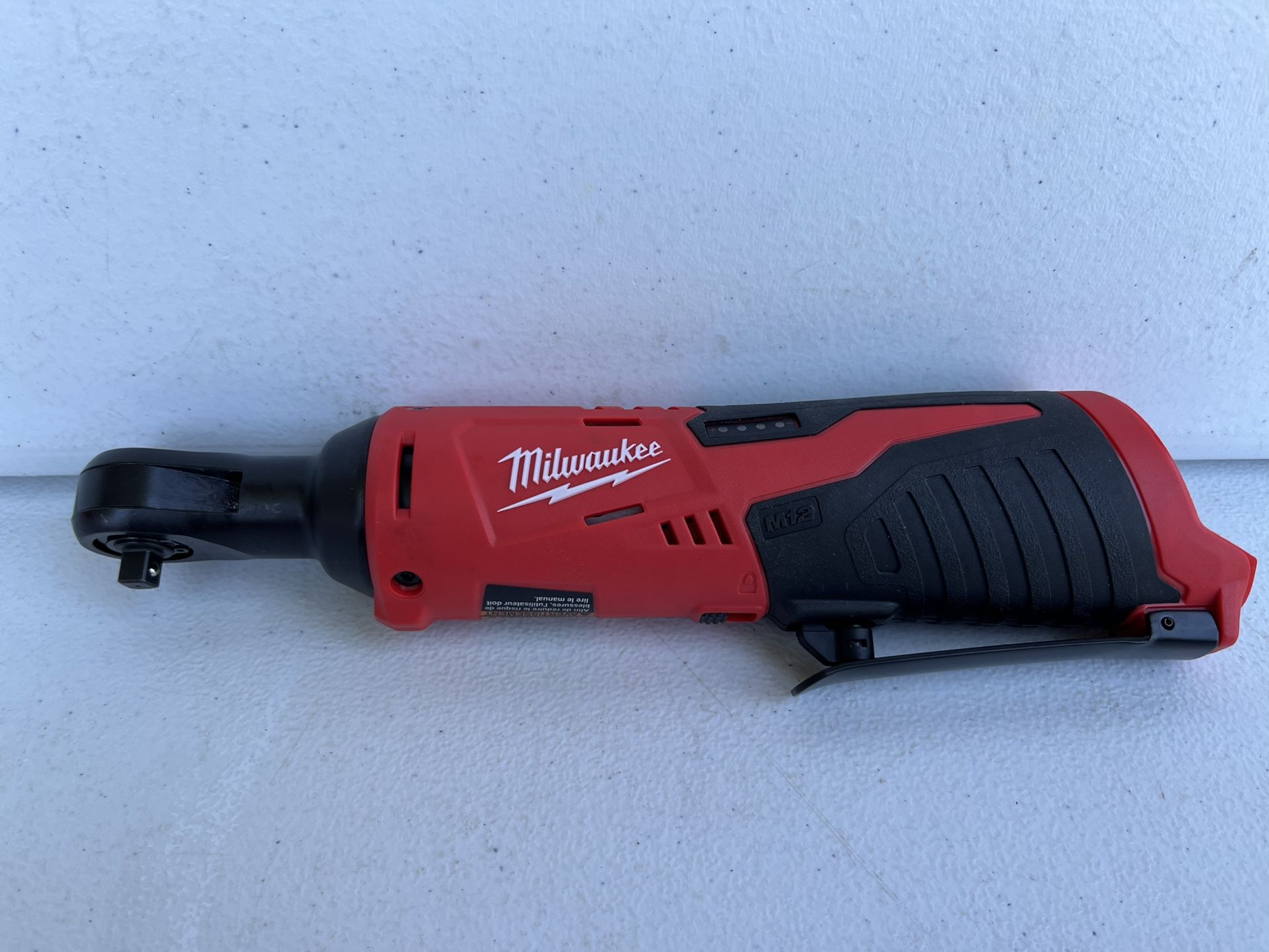 Milwaukee M12 12-Volt Lithium-Ion Cordless 1/4 in. Ratchet (Tool-Only)