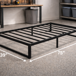 Twin metal bed frame