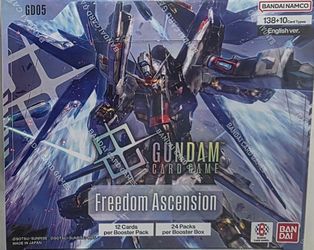 Gundam Freedom Ascension GD05 Bandai booster box