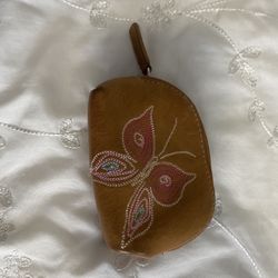 Small Wallet With Key Chain Hoop