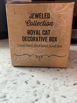 Royal Cat Decorative Box