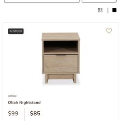 TWO Bed Side Tables