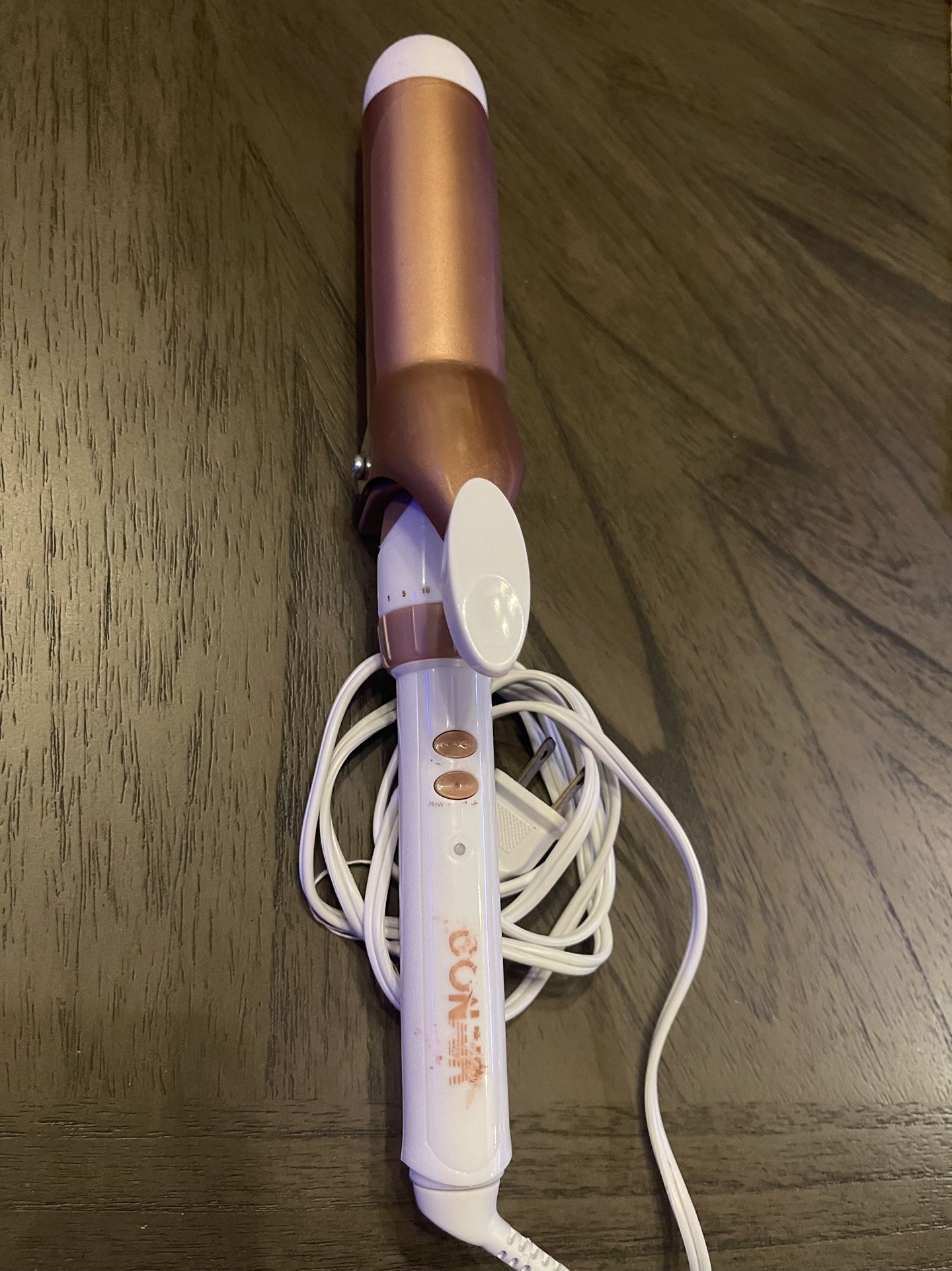 conair curling iron $10 Conair flat iron $15 Hair Rage $25