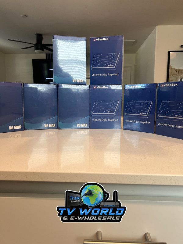 SuperBOX Super box S7 Models Max, S7 Pro, S6 Ultra, Supreme & Vsee V6 Plus, V6 Max Vsee Elite Mini, Elite Ultra 8 Authorized Wholesale distributors