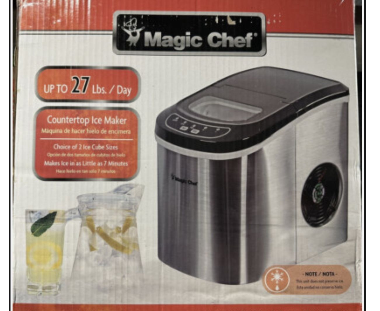 Magic Chef Portable Ice Maker 