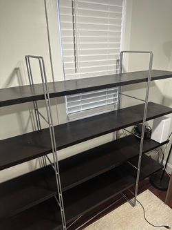 Living room shelf rack