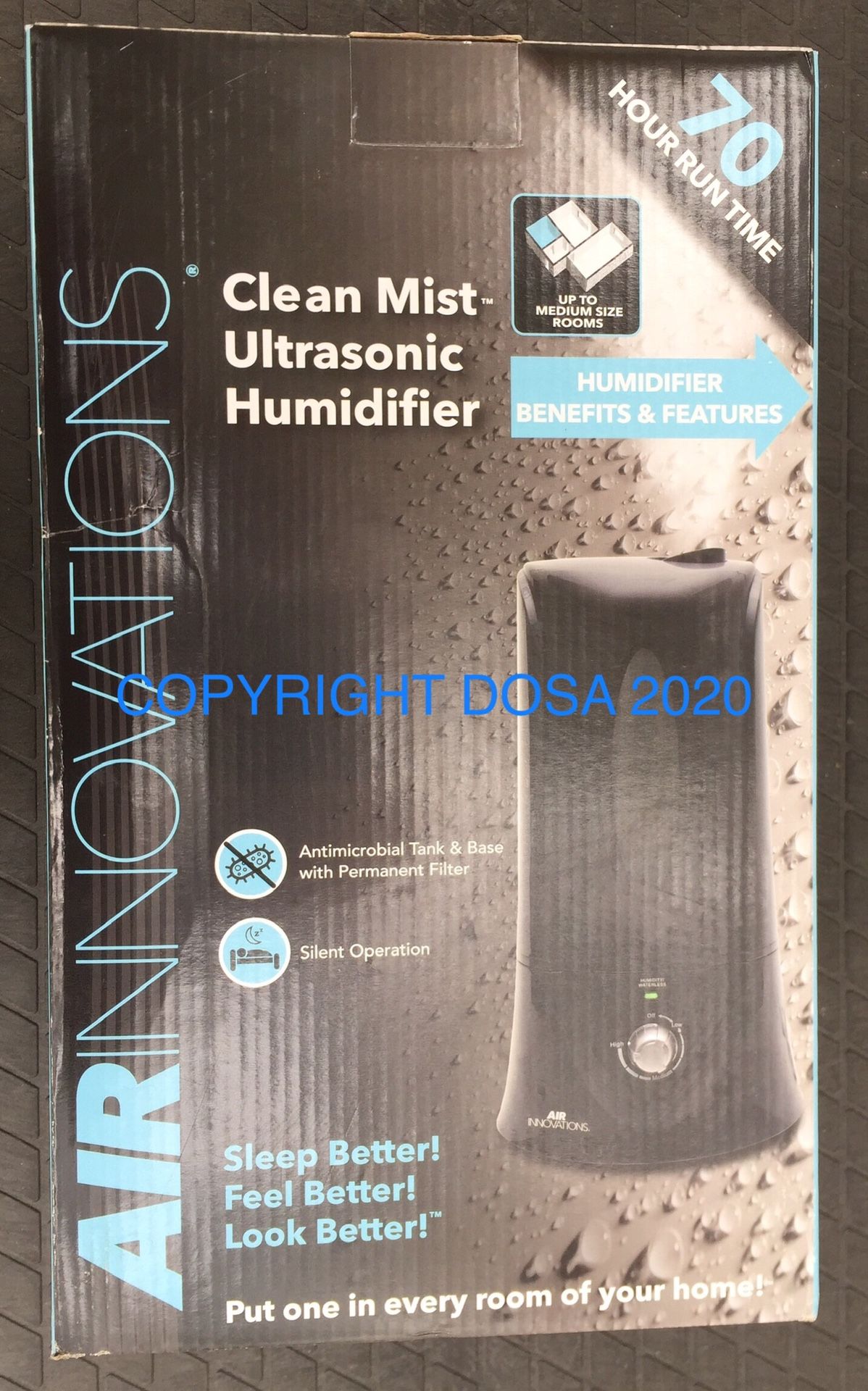 Air Innovations Clean Mist Smart Humidifier, MH-408