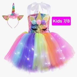Unicorn Light-Up Dress 