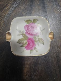 Floral Ashtray