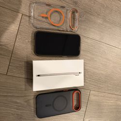 Brand new condition apple iphone air with extras - unlocked