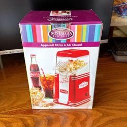 Coca Cola Hot Air Popcorn Popper 