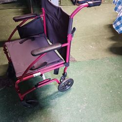 WHEELS CHAIR METAL 