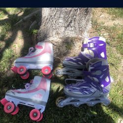 Roller skates And Rollerblades 