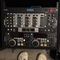 denon dn x 500 // denon dn 2600f dj equipment