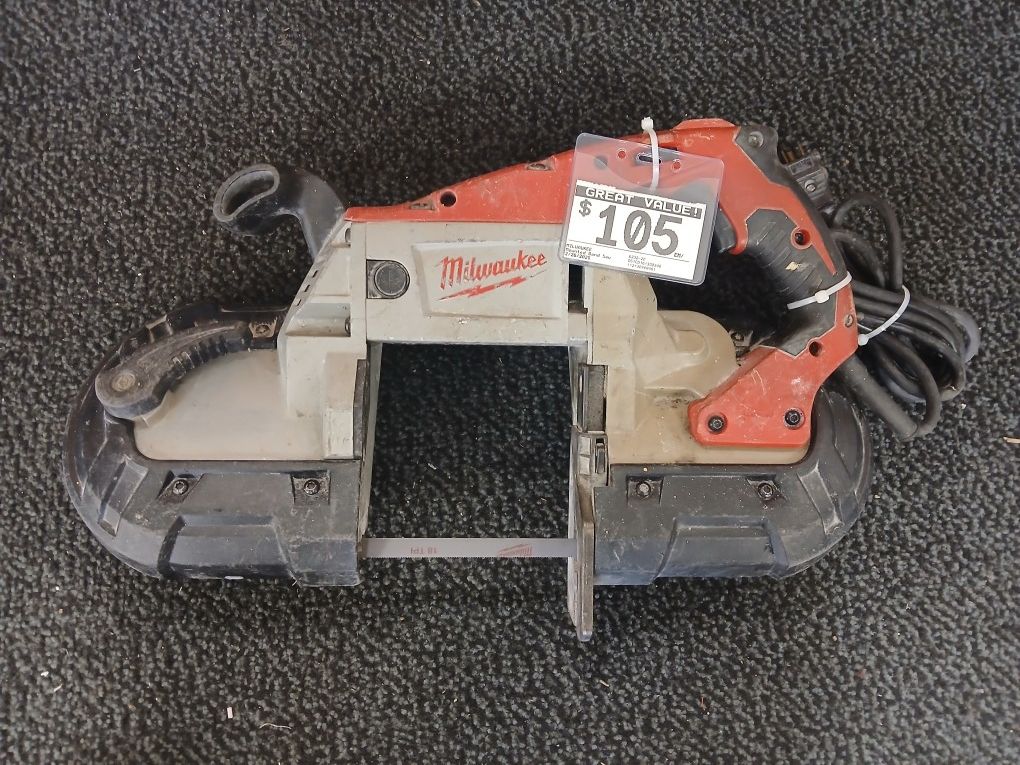 Milwaukee Mounted Band Saw