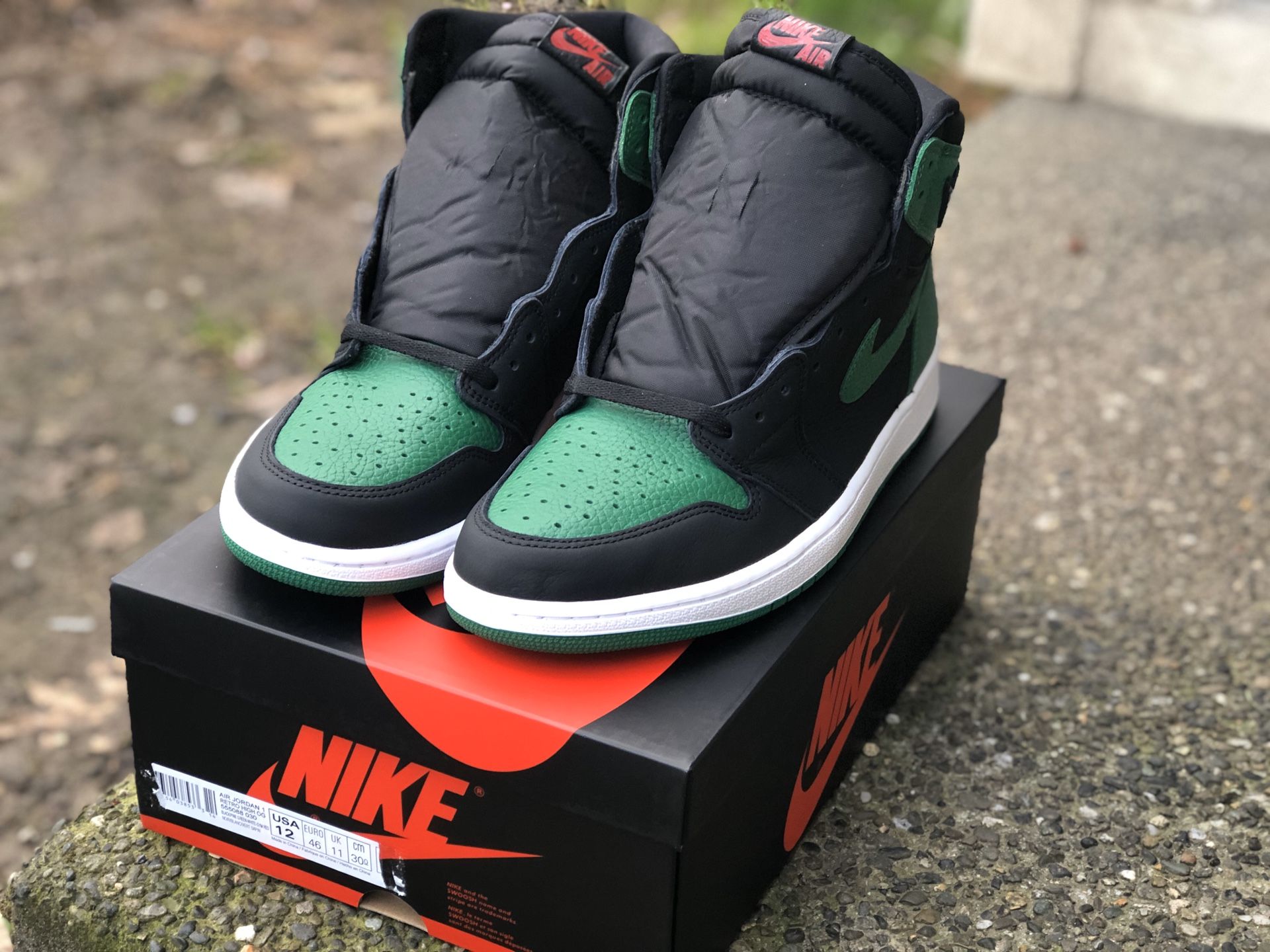 Jordan 1 pine green