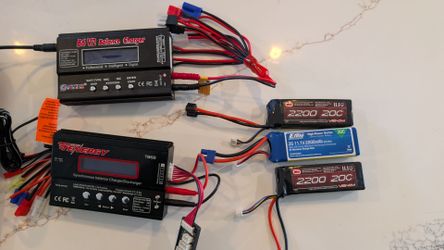 RC plane Batteries and charger