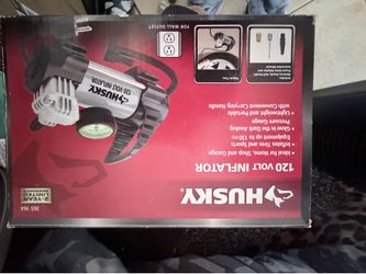 Husky 120 volt inflator