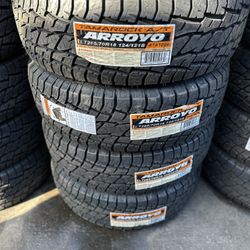 LT 265/70/18 Arroyo All Terrain New Mounted And Balanced Montadas Y Balanciadas Gratis