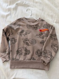 Toddler hot wheels sweatshirt