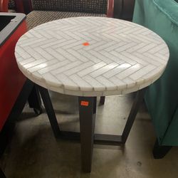 Marble End Side Table