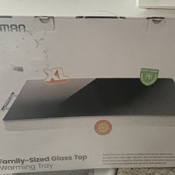 Chefman - Charola/trébede de calentamiento eléctrica