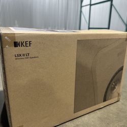 KEF LSX II LT Wireless HiFi Speakers Pair Graphite Grey