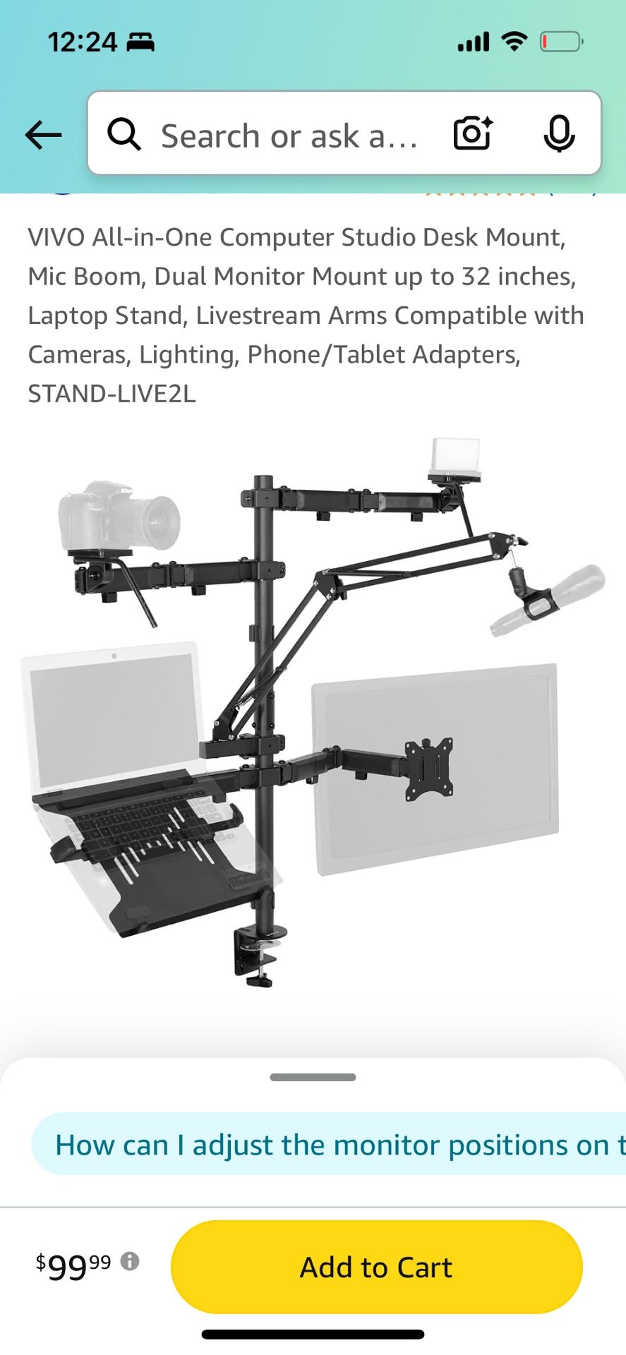 Streamer/Gamer/Vlogger Set Up