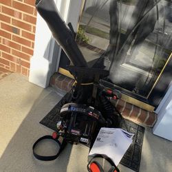 Craftsman  27 CC Back Pack Blower with speed start and Ear Phones