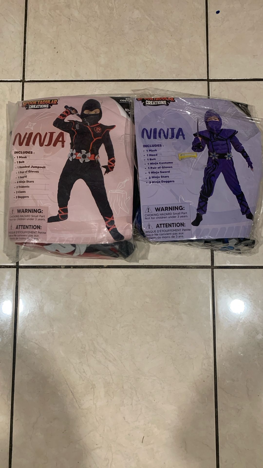 Kid’s Ninja Halloween Costumes Spooktacular Creations