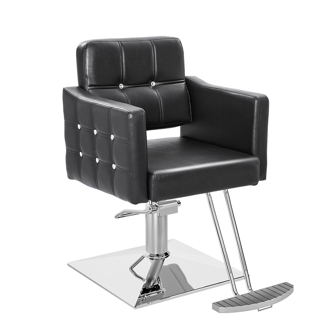 NEW IN BOX - Heavy Duty Hydraulic Hair Stylist Salon Chair w/Diamond Accents