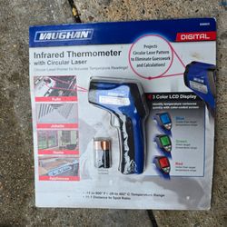 Vaughan Digital Infrared Thermometer w/ Circular Laser NEW Sealed