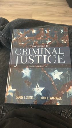 Criminal justice book
