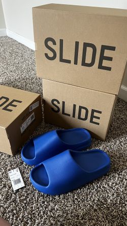 Adidas Yeezy Slide Azure Size 11 New Auténtic