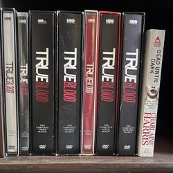 True Blood Complete 7 Season DVD Collection & the Dead Until Dark book